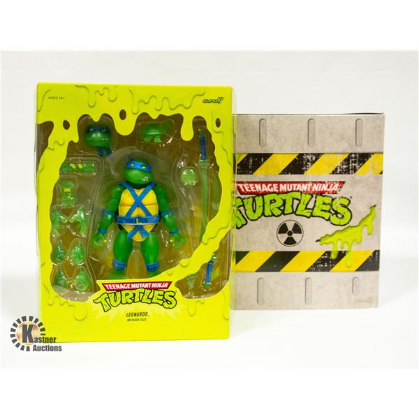 NEW/SEALED TMNT LEONARDO GLOW IN DARK ACT. FIGURE
