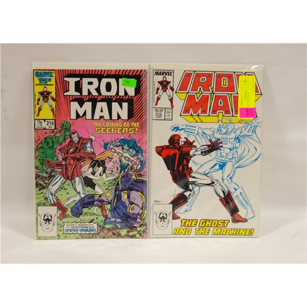 IRONMAN #219 & 214.