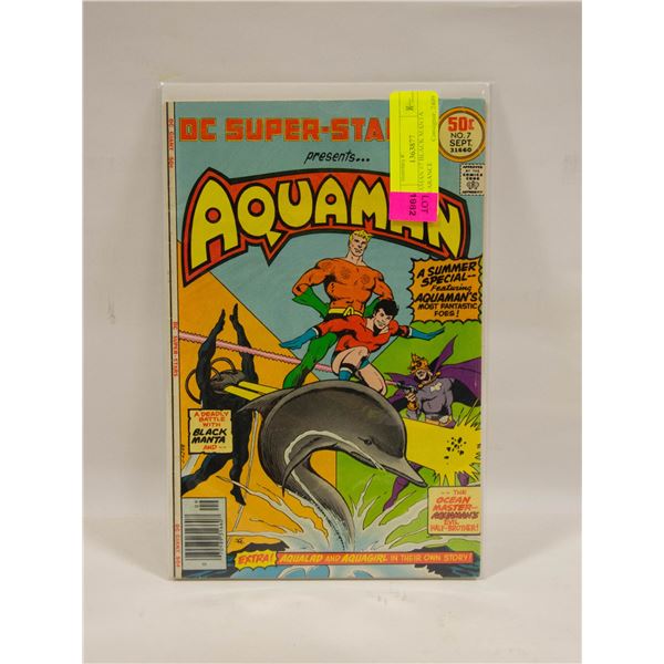 AQUAMAN #7 BLACK MANTA APPEARANCE