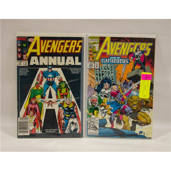 AVENGERS ANNUAL #12 & 355. COLLECTOR ISSUES