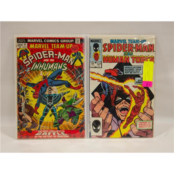 MARVEL TEAMUP #11 & 147