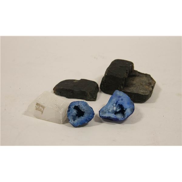 BAG OF PRECIOUS ROCKS & COAL