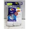 Image 1 : WHITE CREW SOCKS 12-16 SIZE 6-PACK FRUIT OF LOOM