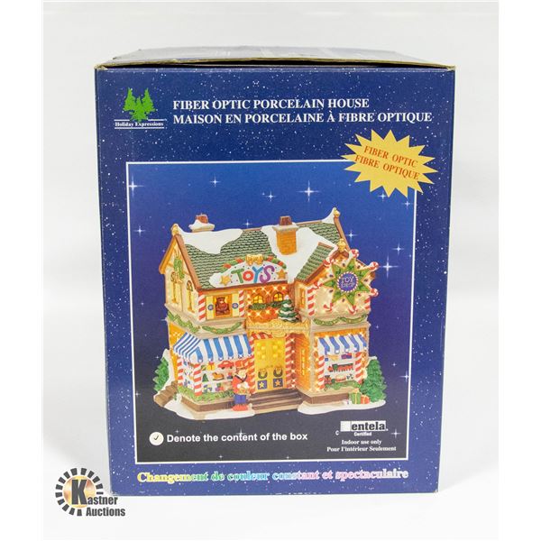 HOLIDAY EXPRESSIONS - FIBER OPTIC PORCELAIN