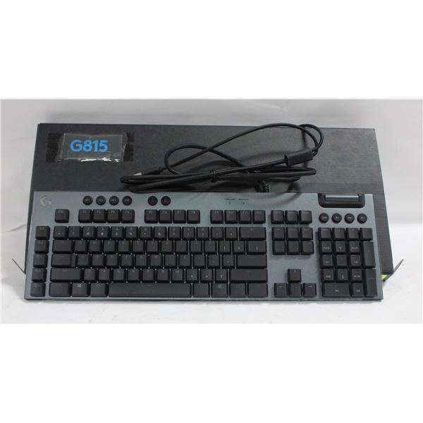 NEW LOGITECH G815 LIGHTSYNC RGB MECHANICAL GAMING