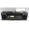 Image 1 : 1980S SANYO M W703 DOUBLE CASSETTE BOOMBOX