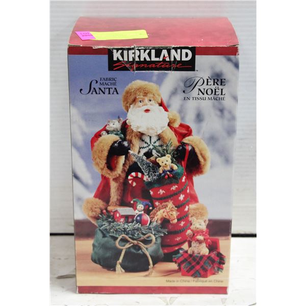 FABRIC SANTA BY KIRKLAND SIGNATURE