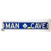 Image 1 : TORONTO MAPLE LEAFS MAN CAVE METAL SIGN