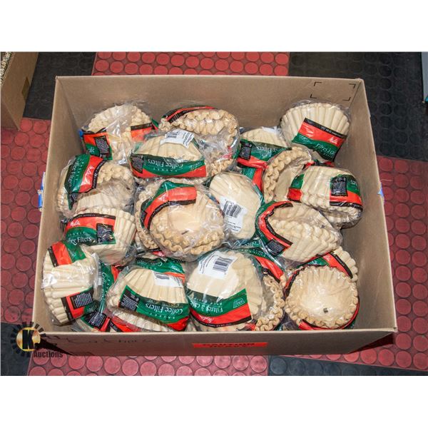 LARGE BOX OF MELITTA BASKET COFFEE FILTERS