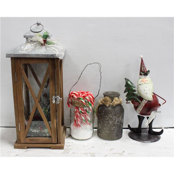 CHRISTMAS DÉCOR BOX (BROWN CARDBOARD BOX)