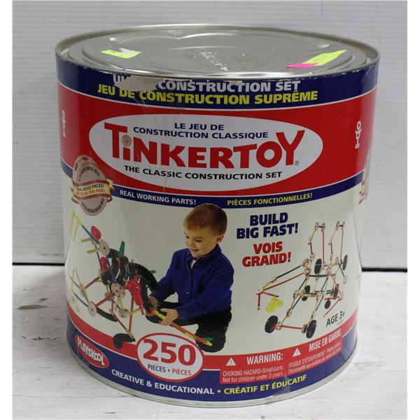 TINKER TOY SET 250 PIECES
