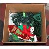 Image 1 : BOX OF CHRISTMAS DECORATIONS