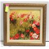 Image 1 : ESTATE POPPY FIELD FRAMED GUILDED ART APPROX