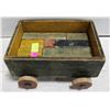 Image 1 : ANTIQUE WOOD BUILDING BLOCKS IN WAGON-ESTATE