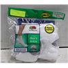 Image 1 : WHITE ANKLE SOCKS 12-16 SIZES 6-PACK FRUIT OF