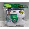 Image 1 : WHITE ANKLE SOCKS 12-16 SIZES 6-PACK FRUIT OF