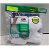 Image 1 : WHITE ANKLE SOCKS 12-16 SIZES 6-PACK FRUIT OF