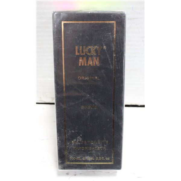 NEW SEALED LUCKY MAN ORIGINAL PARIS EAU DE