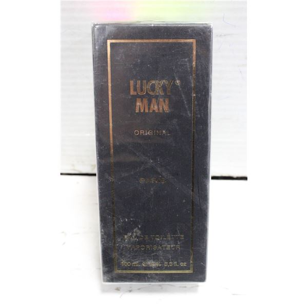 NEW SEALED LUCKY MAN ORIGINAL PARIS EAU DE