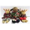 Image 1 : PLUSH REINDEER FAMILY