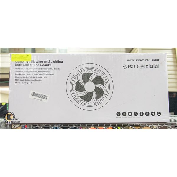 BRAND NEW RIYNFO 6 SPEED CEILING FAN WITH LIGHTS