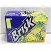Image 1 : NEW CASE OF 12 LEMON BRISK ICED TEA 12 X 355ML