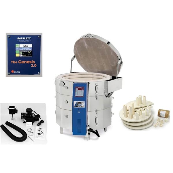 CONE ART KILNS MODEL BX2327D DOUBLE INSULATED KILN