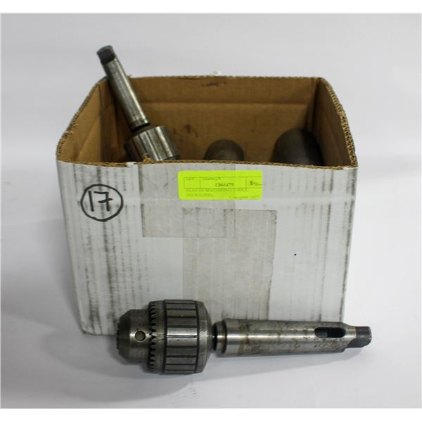 FLAT OF MACHINING TOOLS (NEW/USED).