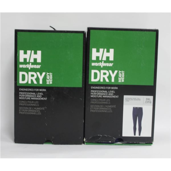 2 HELLY HANSEN HEAVY WEIGHT PANTS 15XL & 13XL