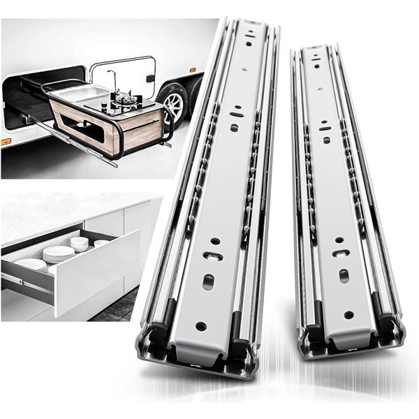 PAIR OF NEW 36" DRAWER SLIDES