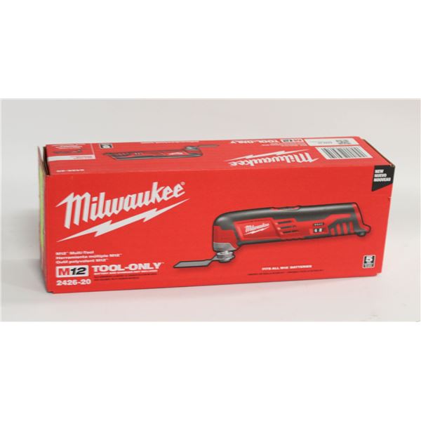 NEW MILWAUKEE M12 CORDLESS MULTI-TOOL  TOOL ONLY