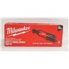 Image 1 : NEW MILWAUKEE M12 CORDLESS 3/8 RATCHET