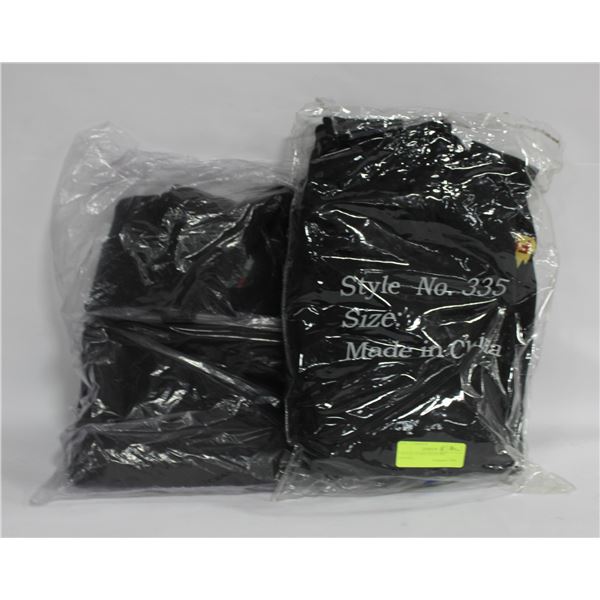 2 BLACK FLAME RESISTANT HOODIES