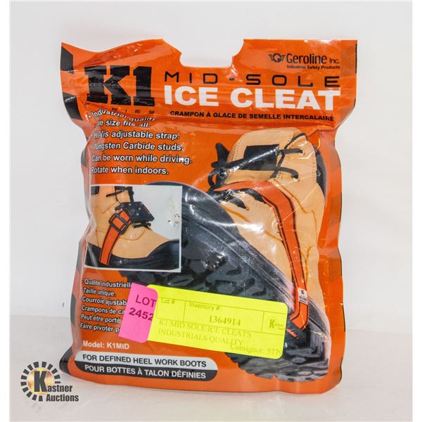 K1 MID SOLE ICE CLEATS INDUSTRIALS QUALITY
