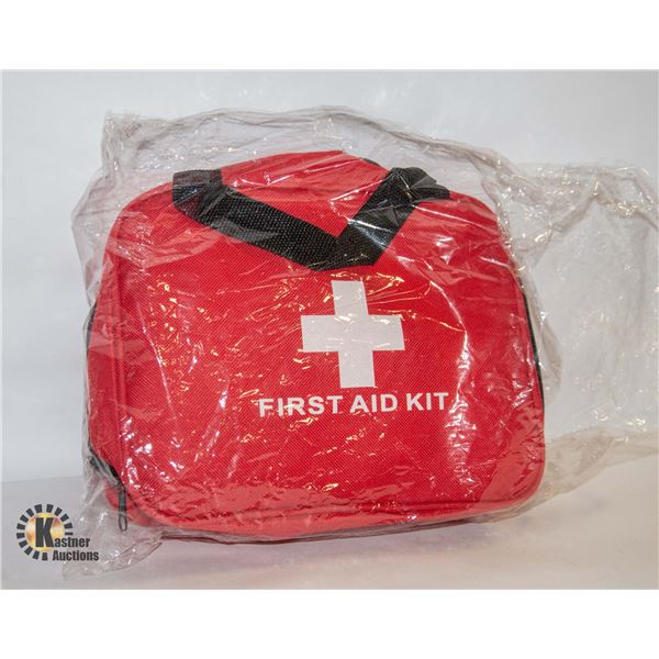 #1097-LARGE FIRST AID KIT WITH 150 PIECES