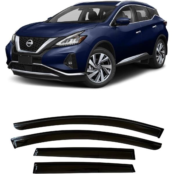 NEW NISSAN MURANO 2015-2023 SIDE WINDOW DEFLECTORS