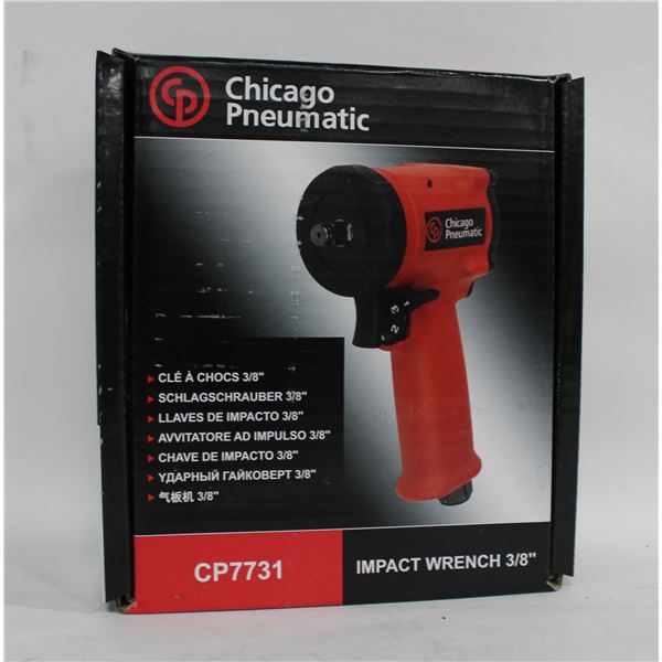 NEW CHICAGO PNEUMATIC IMPACT WRENCH 3/8"