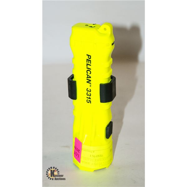 PELICAN 3315 FLASHLIGHT WATERPROOF AND DUST-PROOF