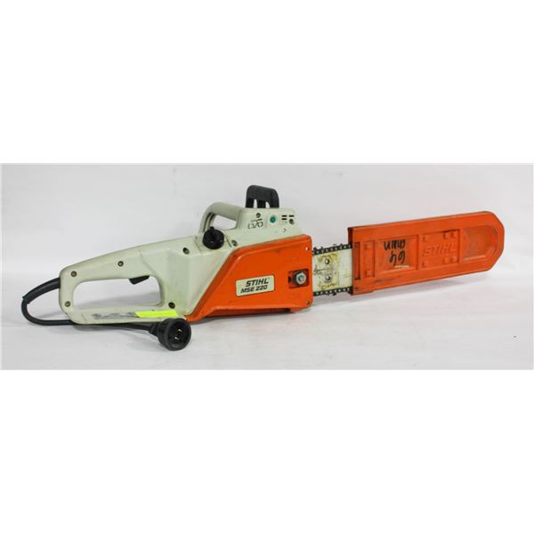 #1098-STIHL ELECTRIC CHAIN SAW