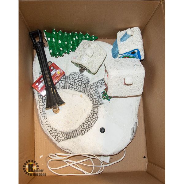 LIGHT UP CERAMIC HOLIDAY "VILLAGE"