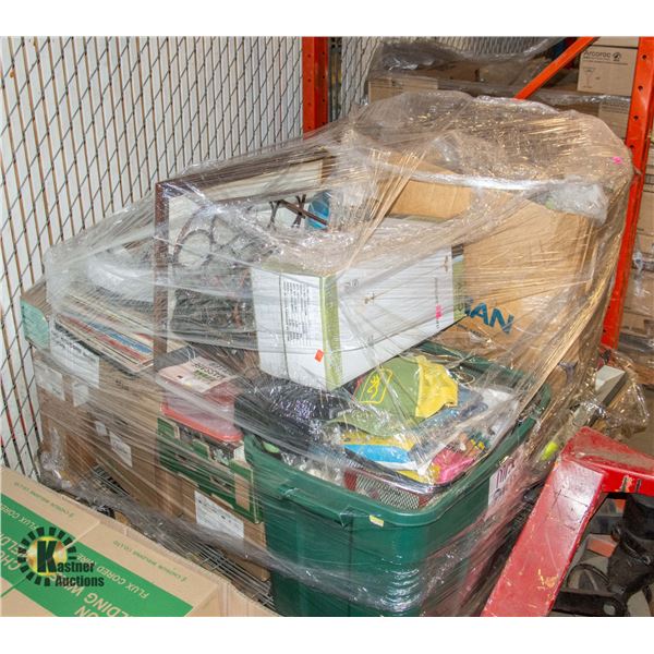 PALLET OF UNCLAIMED ITEMS