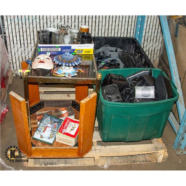 PALLET OF HOUSEHOLD ITEMS & MORE