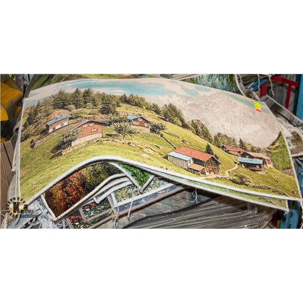 FREIGHT CLAIM CARPET/RUG APPROX 20" X 40"