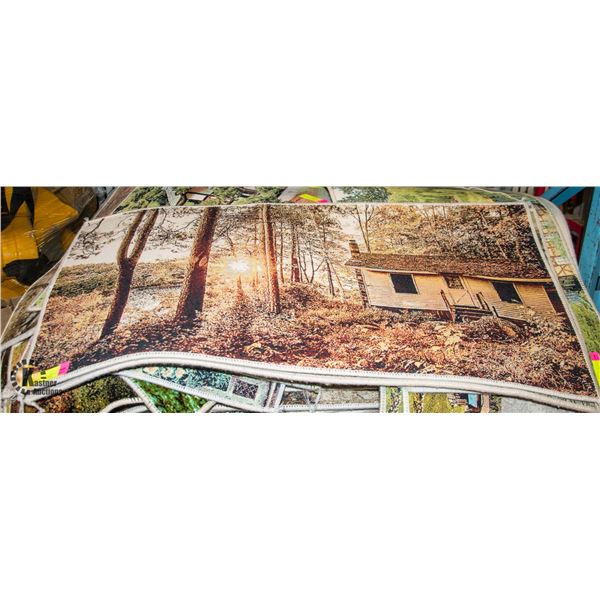 FREIGHT CLAIM CARPET/RUG APPROX 20" X 40"