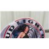 Image 2 : 1991 Budlight Metal Beer Sign 'Lady Luck' Approx Up To. 