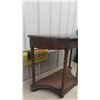 Image 2 : Oak Stand with Barley Twist Legs and Drawer 30'' x Up To 36'' 