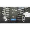Image 2 : New 7 Piece Maximum Metal Wrench Set Up to 18mm Ratchet