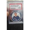Image 2 : 1960 Shiriff Coins #98 Ted Hampson PSA 9 