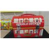 Image 2 : 1985 Sanrio Vintage Japanese Double Deck Bus Metal Dome Lunch