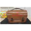 Image 2 : 1970s Vintage Tintoretto Brown Version Metal Dome Lunch Box